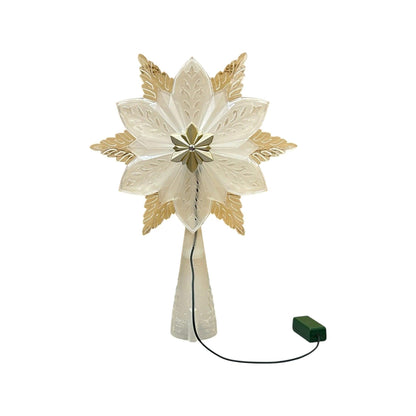 2010 Glowing Snowflake Tree Topper (Wonder and Light)