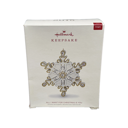 2018 All I Want for Christmas Is You (Snowflake)