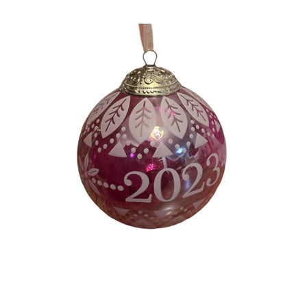 2023 Christmas Commemorative #11 - BlownGlass Ball (Christmas Commemorative)