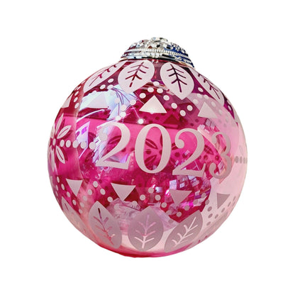 2023 Christmas Commemorative #11 - BlownGlass Ball (Christmas Commemorative)
