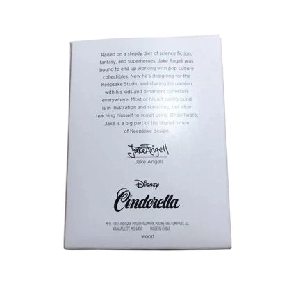 Product packaging with text and branding for Disney Cinderella