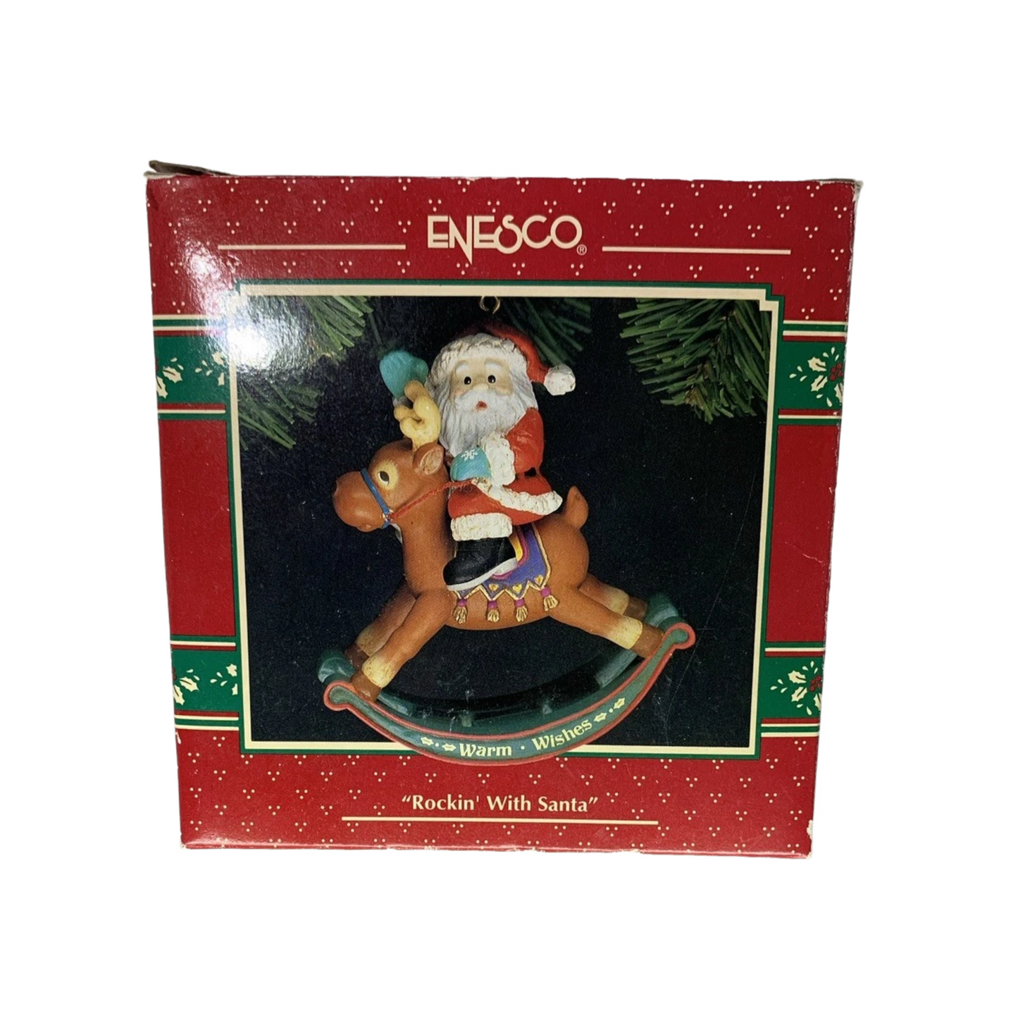 1993 Rockin' With Santa (Rocking Horse)