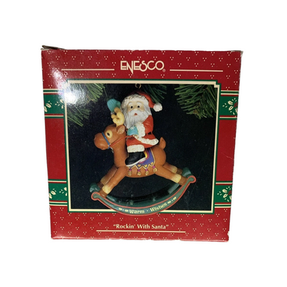 1993 Rockin' With Santa (Rocking Horse)
