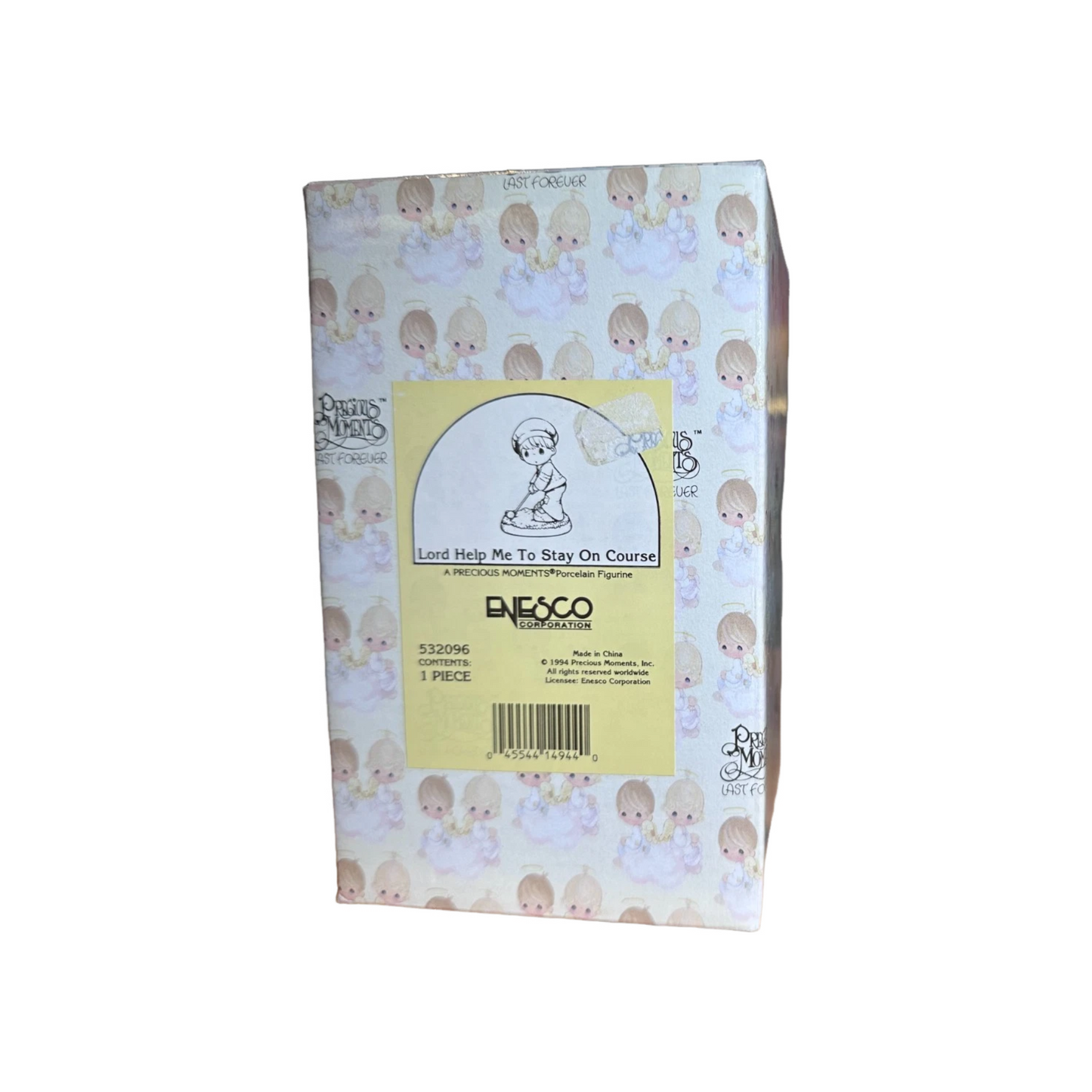 1994 Lord Help Me to Stay on Course (Precious Moments)