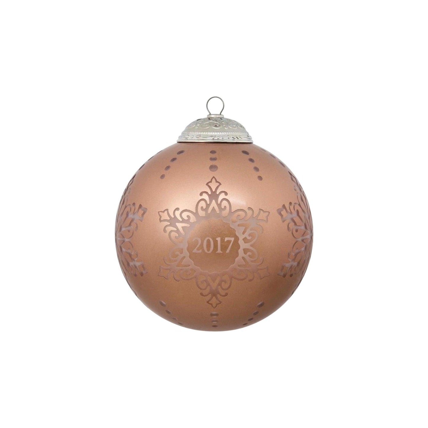 2017 Christmas Commemorative #5 - BronzeGlass Ball (Christmas Commemorative)