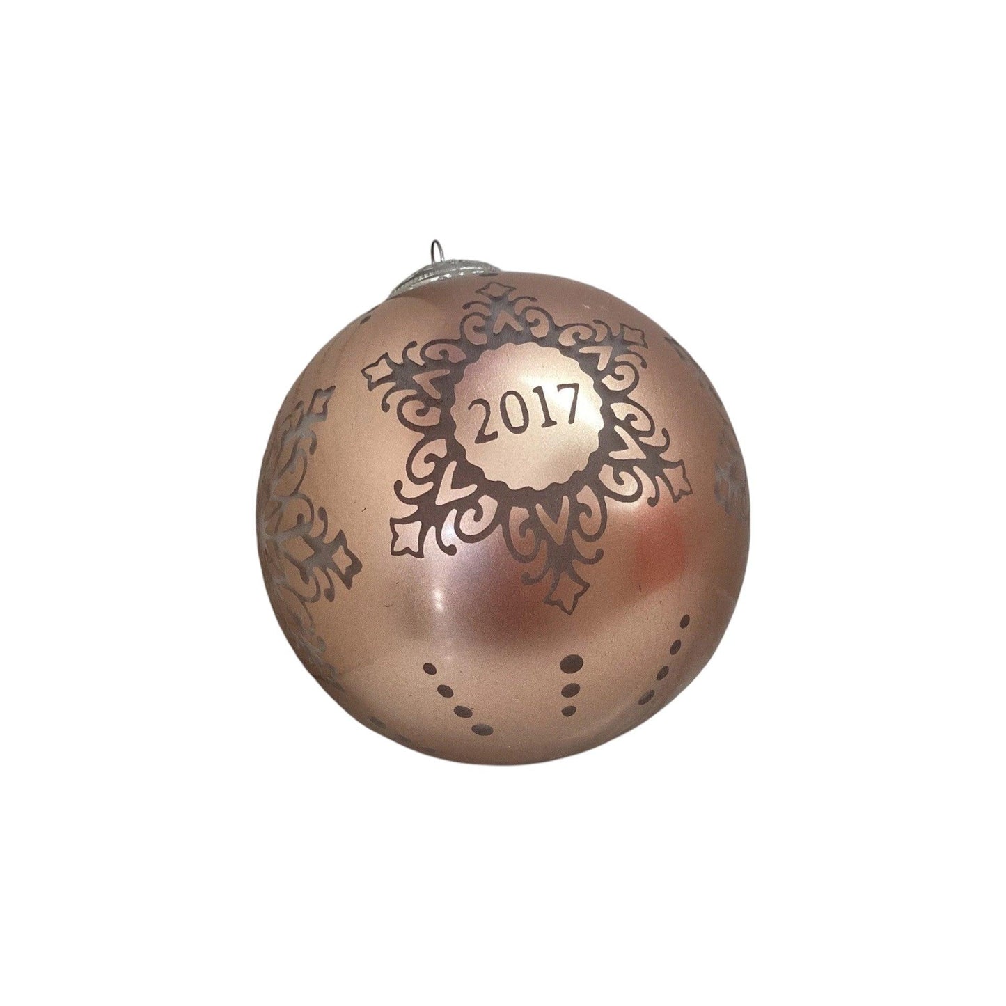 2017 Christmas Commemorative #5 - BronzeGlass Ball (Christmas Commemorative)