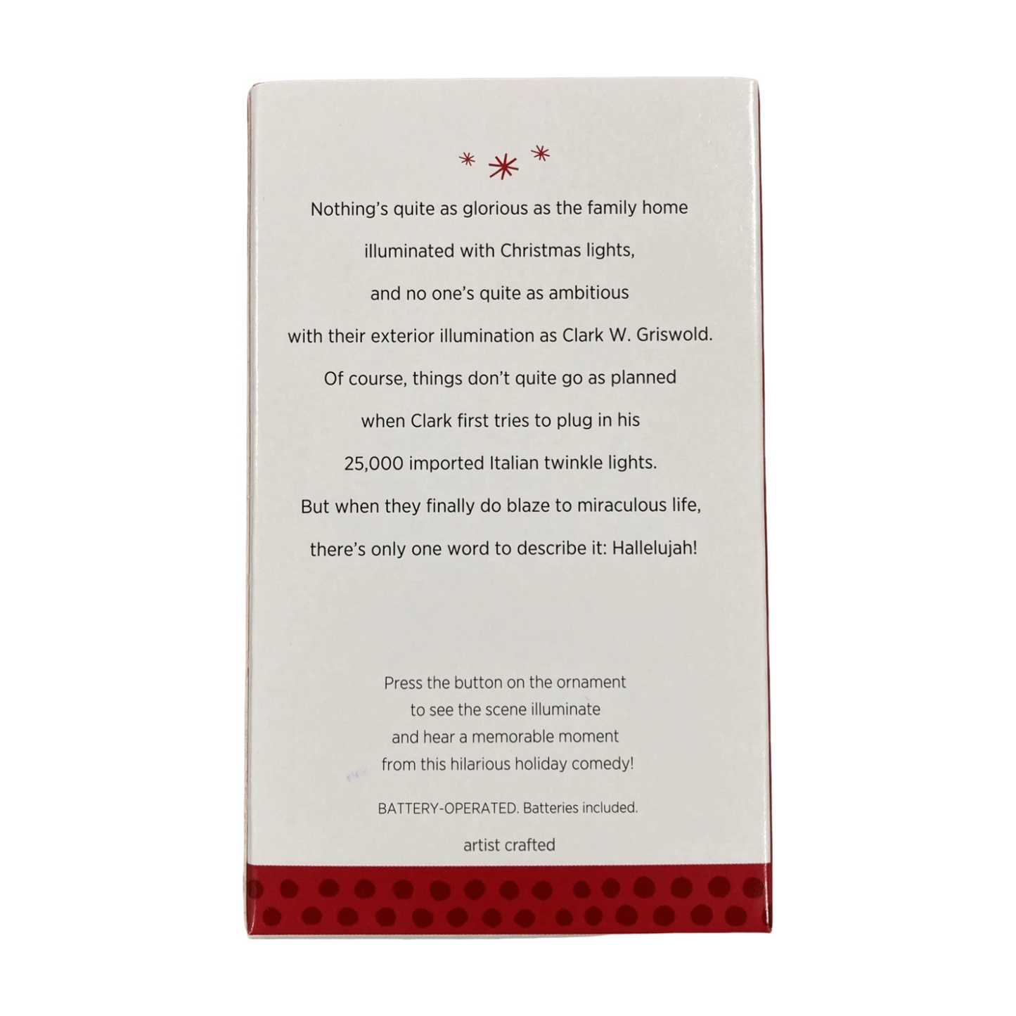 2013 Clark's Christmas Miracle (National Lampoon's Christmas Vacation)