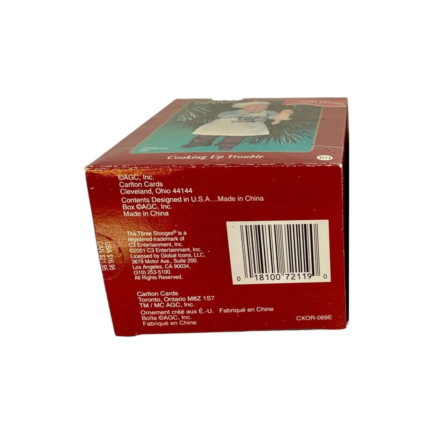 2001 Cooking Up Trouble 101 - Curly Howard (The Three Stooges)