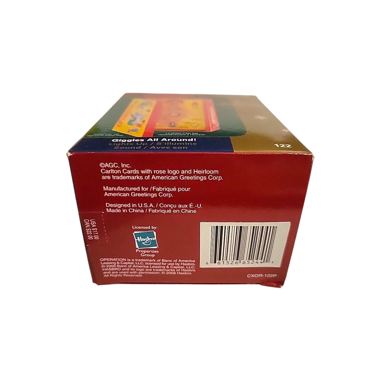 2006 Operation Game Ornament — Giggles All Around!