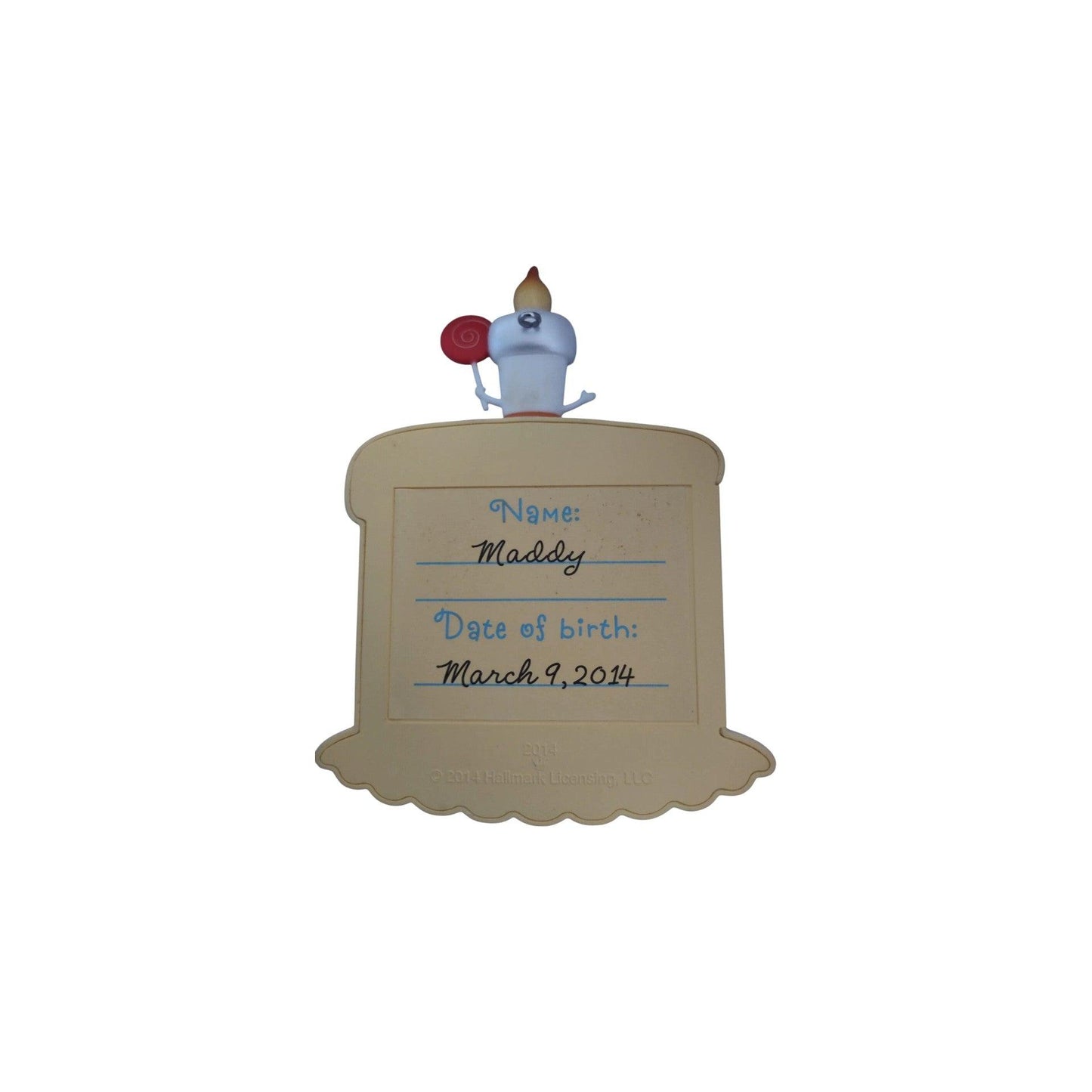 2014 Baby's First Birthday (Photo Holder)