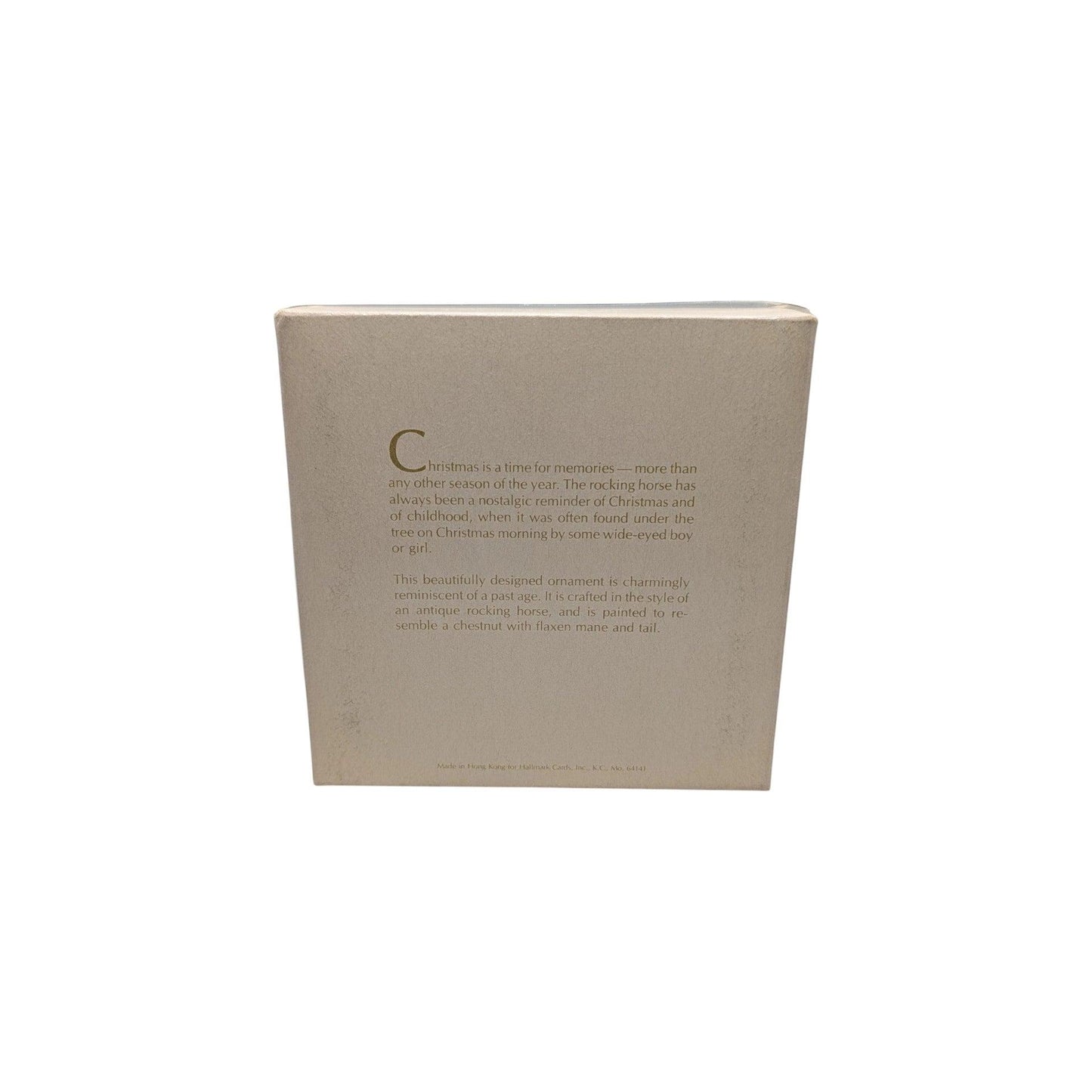 1983 Russet (Rocking Horse)