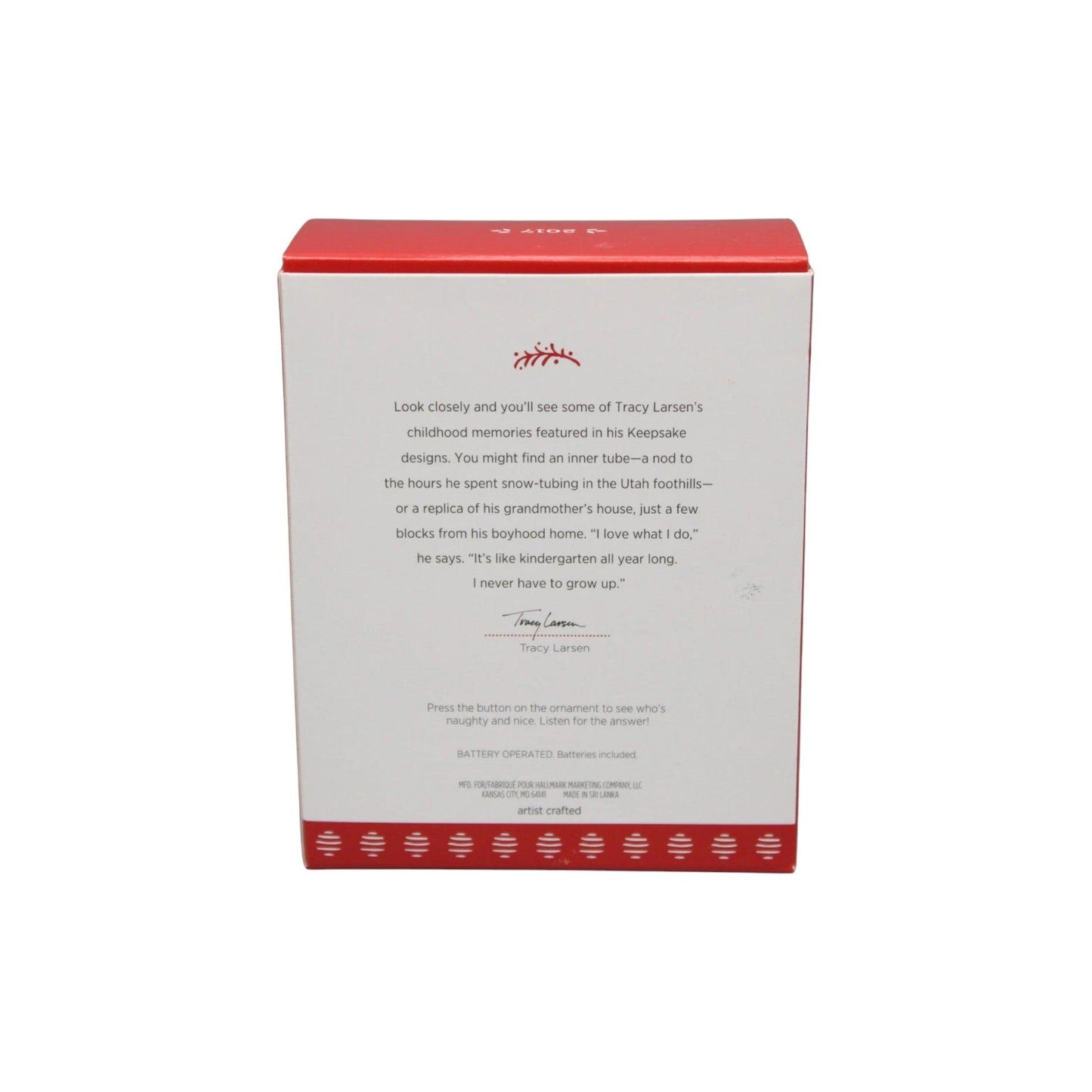 2017 Naughty or Nice? (Elf)