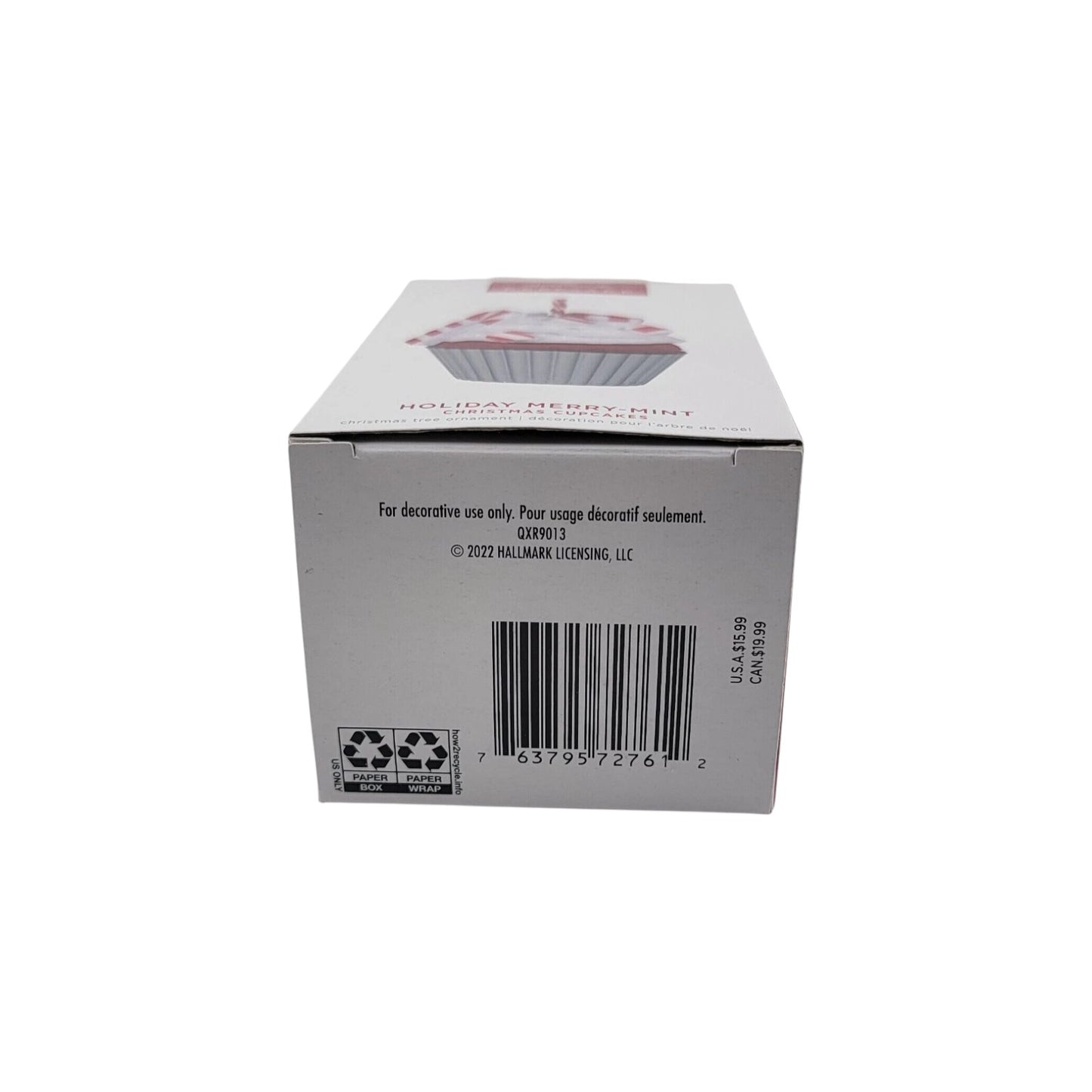 2022 Holiday Merry‑Mint (Christmas Cupcakes)