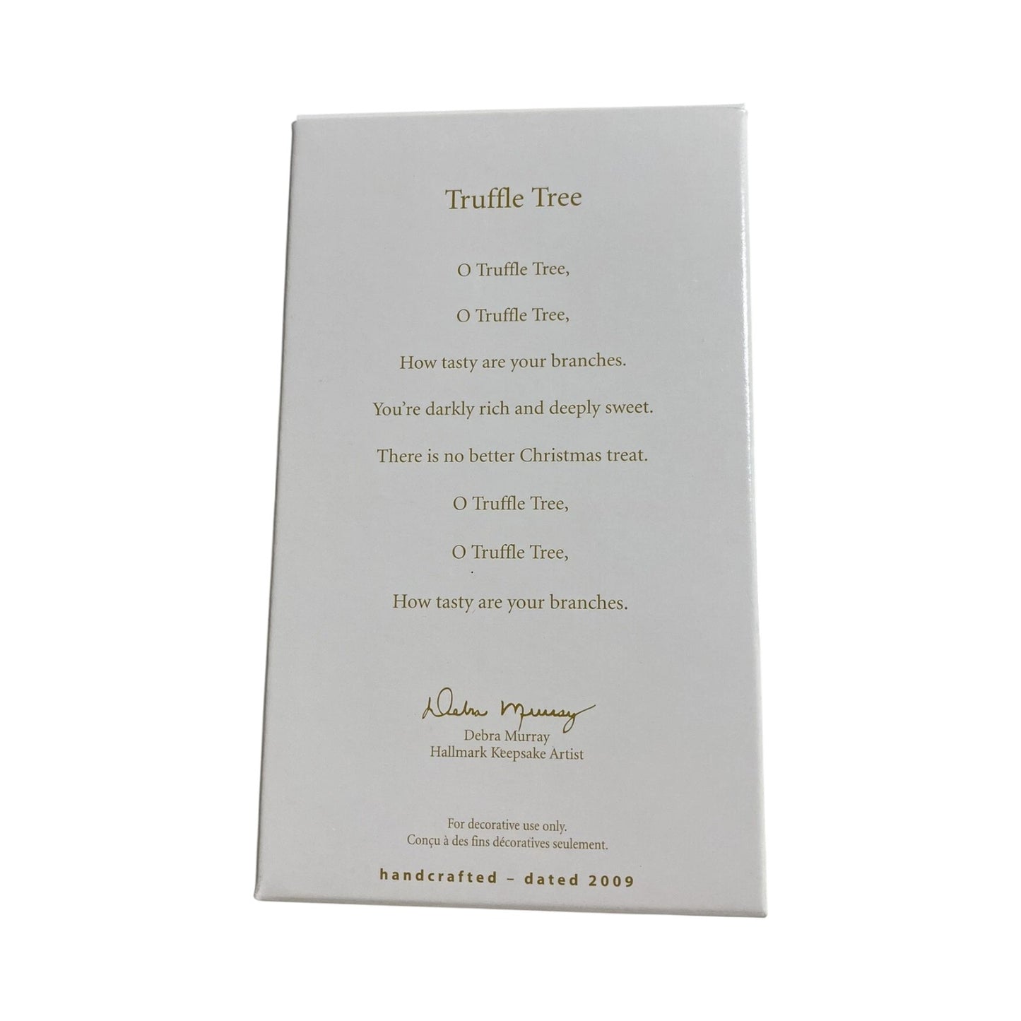 2009 Truffle Tree (Chocolate)