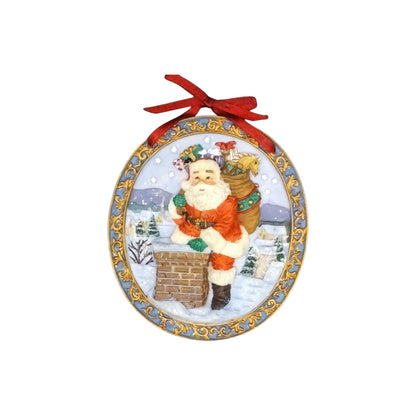 1998 Vintage Rooftop Visitor (Santa Claus)