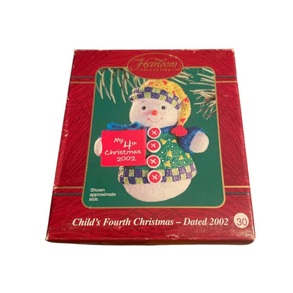 2002 Child's Fourth Christmas (Child's Age Collection)