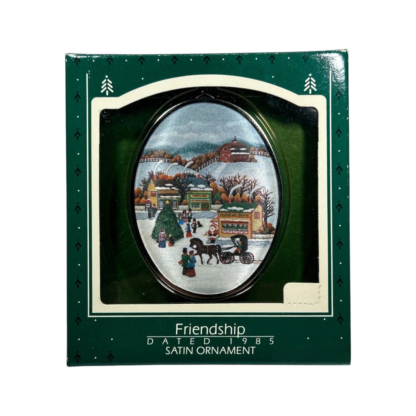 1985 Satin Ornament (Friendship)
