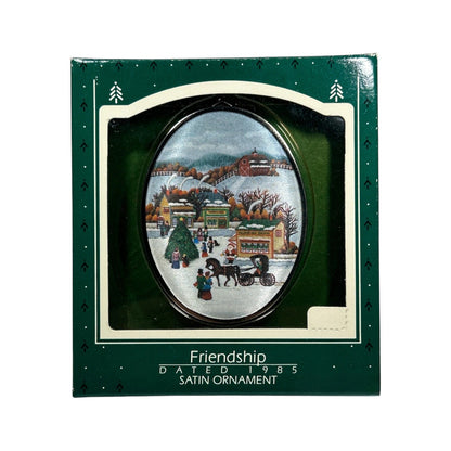 1985 Satin Ornament (Friendship)