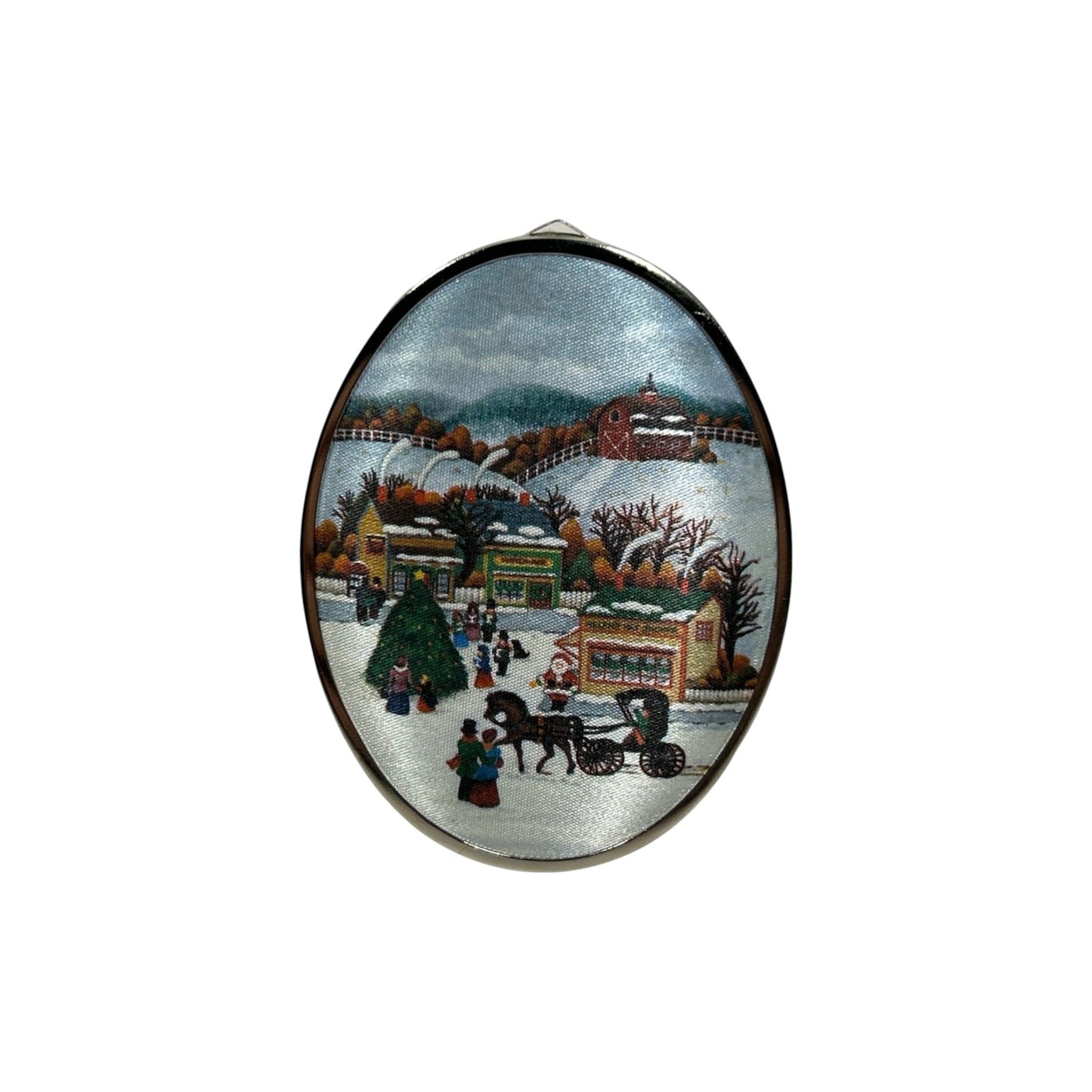 1985 Satin Ornament (Friendship)
