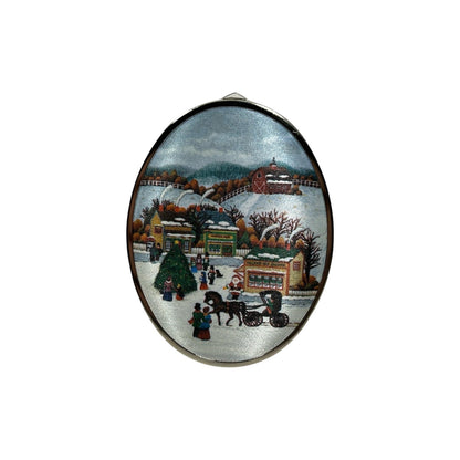 1985 Satin Ornament (Friendship)