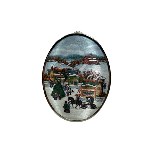 1985 Satin Ornament (Friendship)