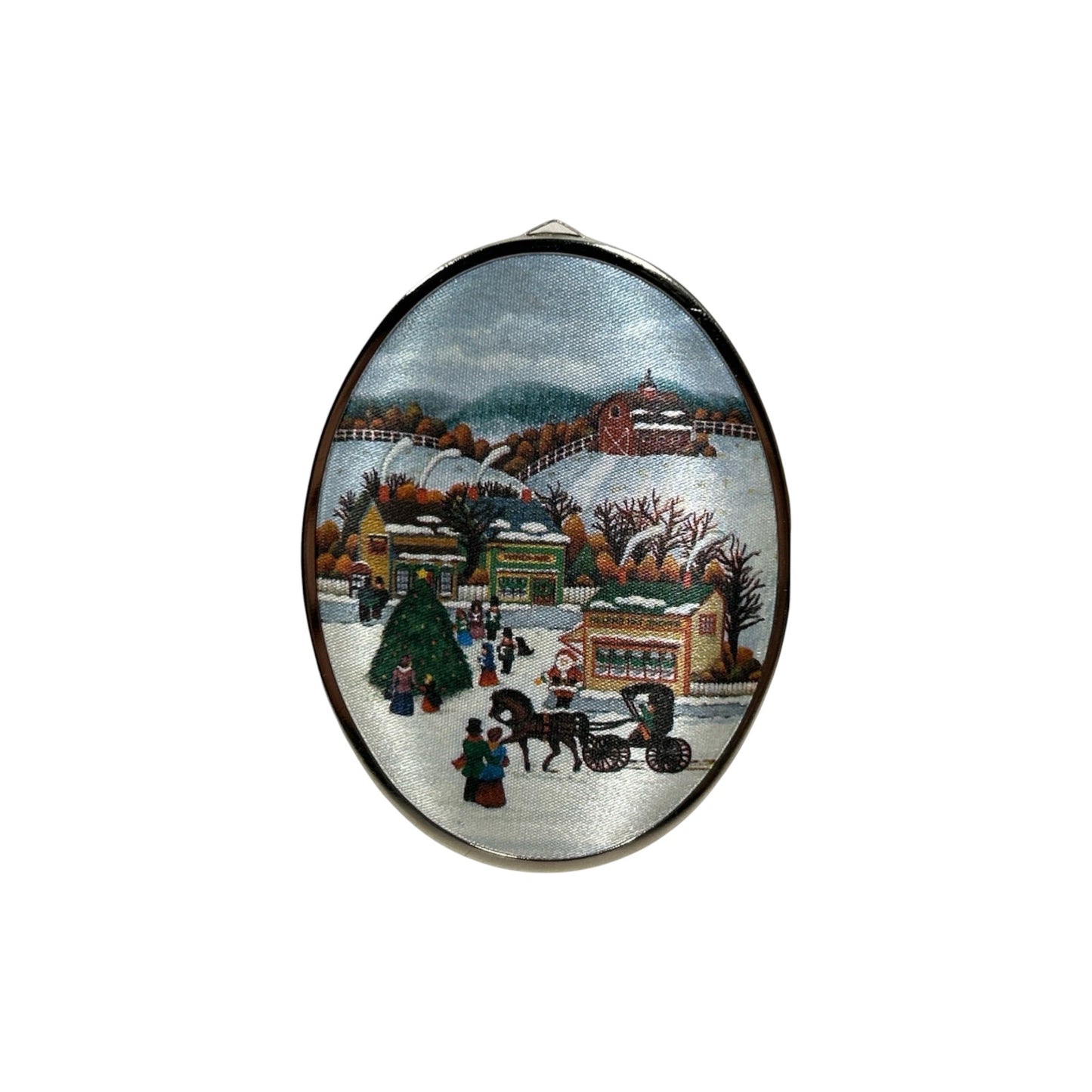 1985 Satin Ornament (Friendship)