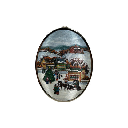 1985 Satin Ornament (Friendship)