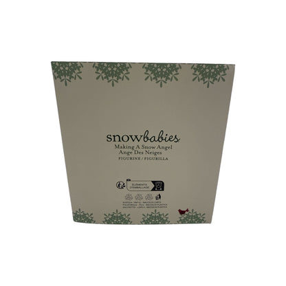 2025 Making A Snow Angel (Snowbabies Collection)