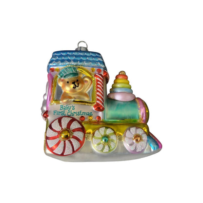 2006 Baby’s First Christmas – Blown Glass Train (Baby’s First Christmas)