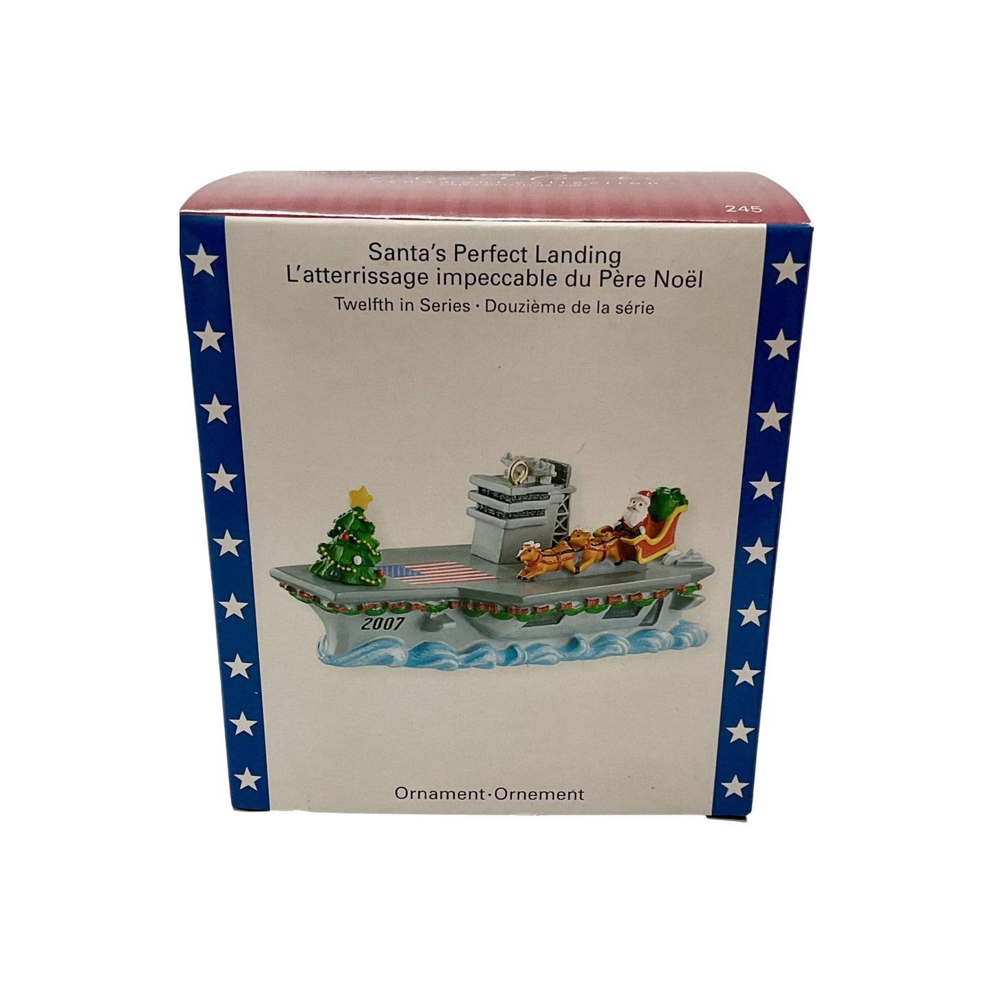 2007 Santa’s Perfect Landing (Patriotic)