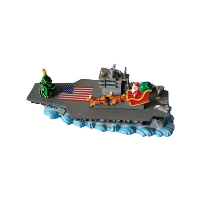 2007 Santa’s Perfect Landing (Patriotic)