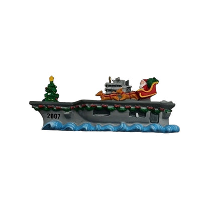 2007 Santa’s Perfect Landing (Patriotic)