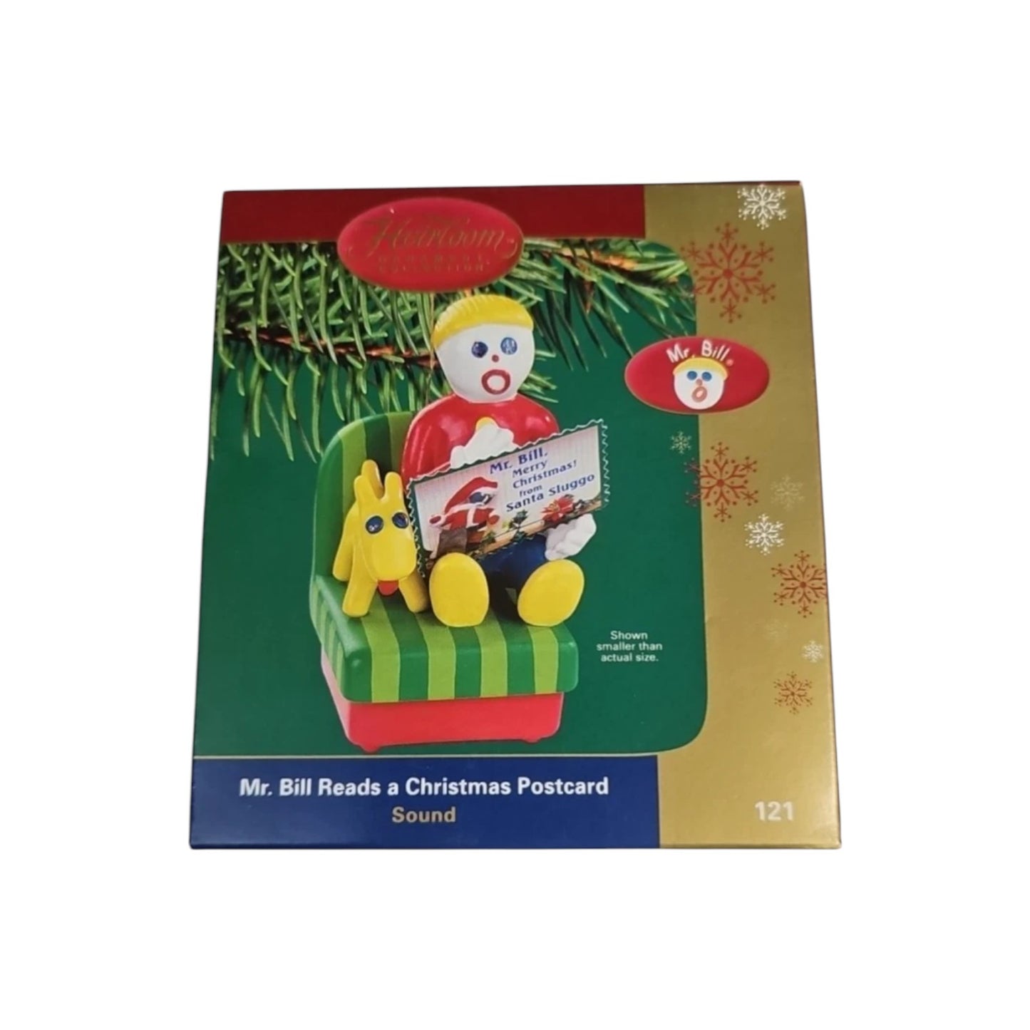 1995 Mr. Bill Reads a Christmas Postcard (Animation) (Mr. Bill Series)