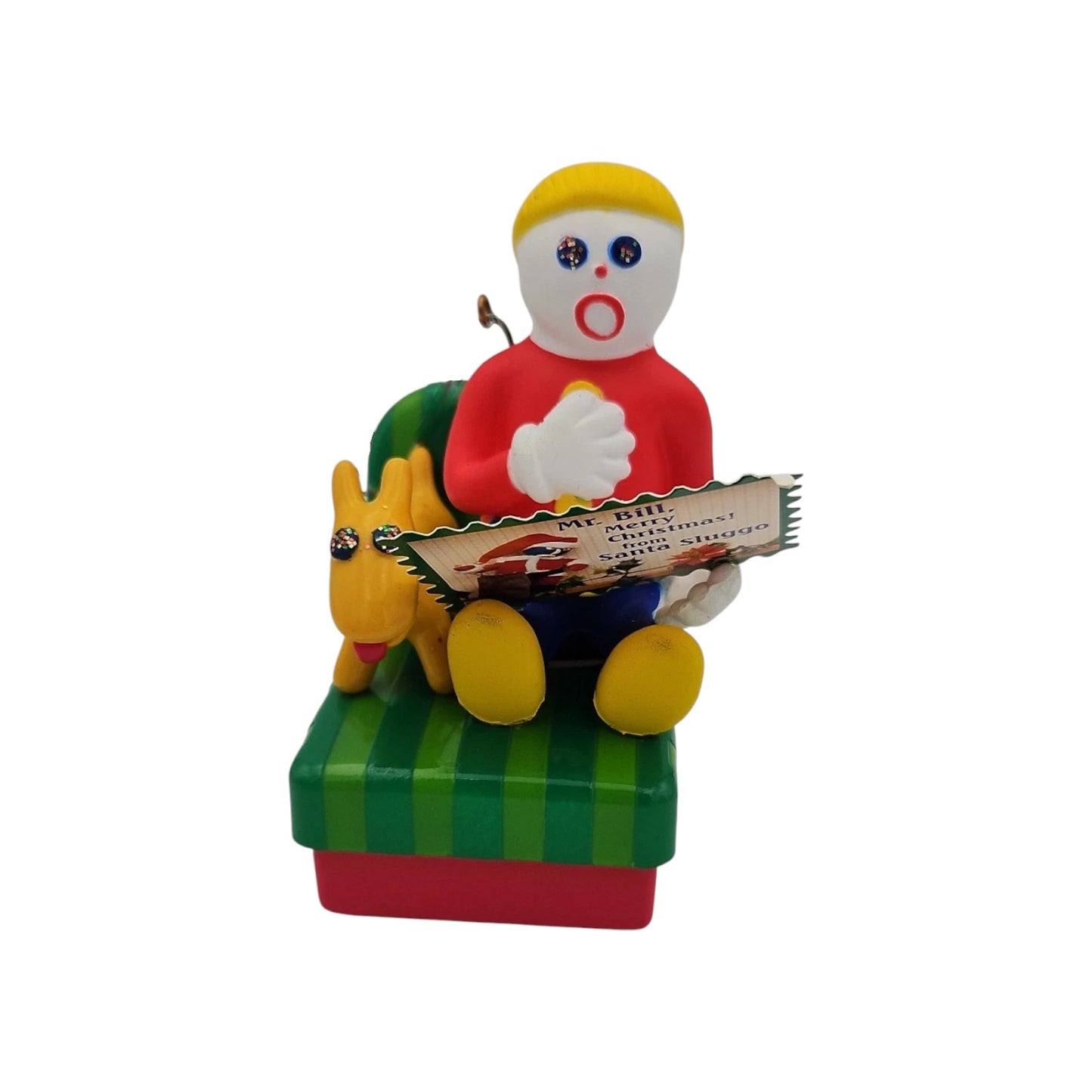 1995 Mr. Bill Reads a Christmas Postcard (Animation) (Mr. Bill Series)