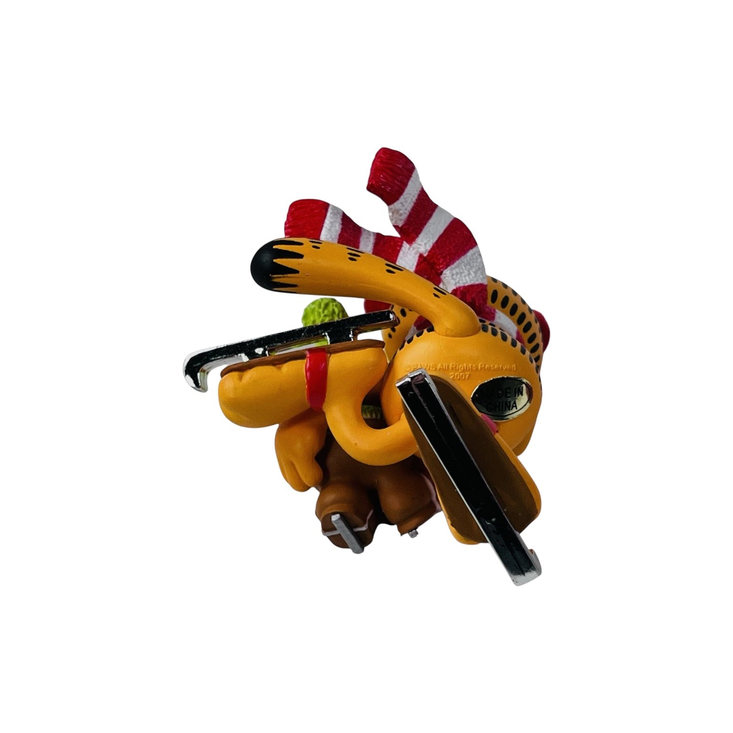 1996 Garfield (Ice Skating with Teddy Bear) (Garfield Series)