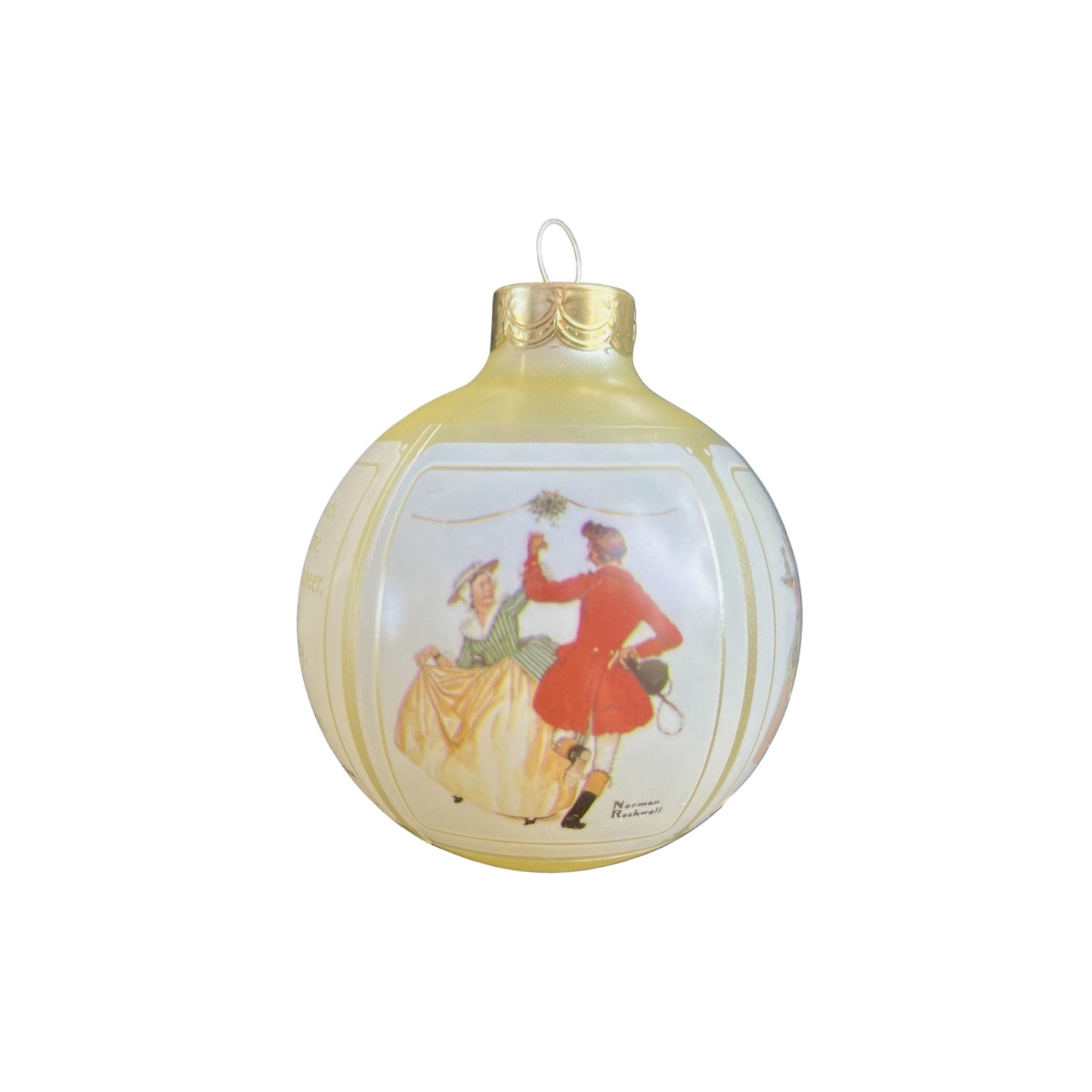 1987 Norman Rockwell Christmas Scenes (Ball)