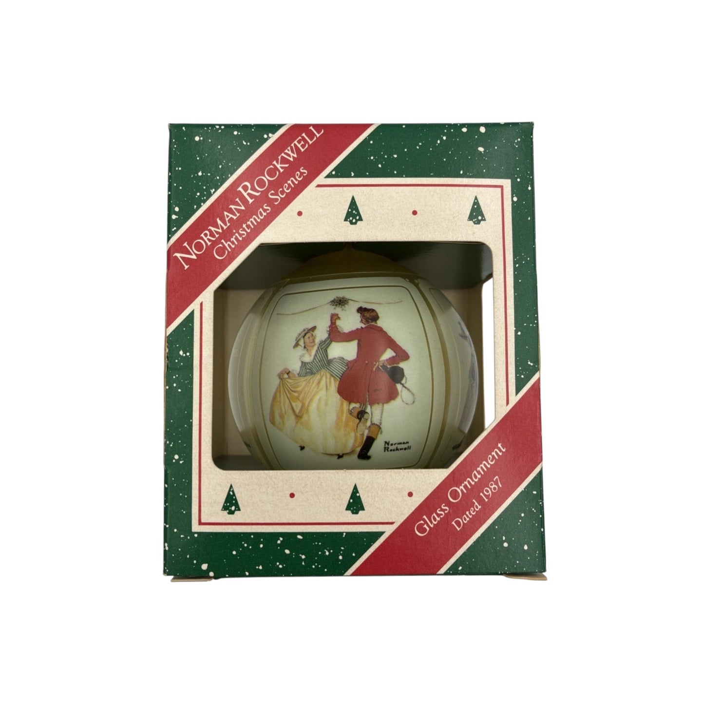 1987 Norman Rockwell Christmas Scenes (Ball)