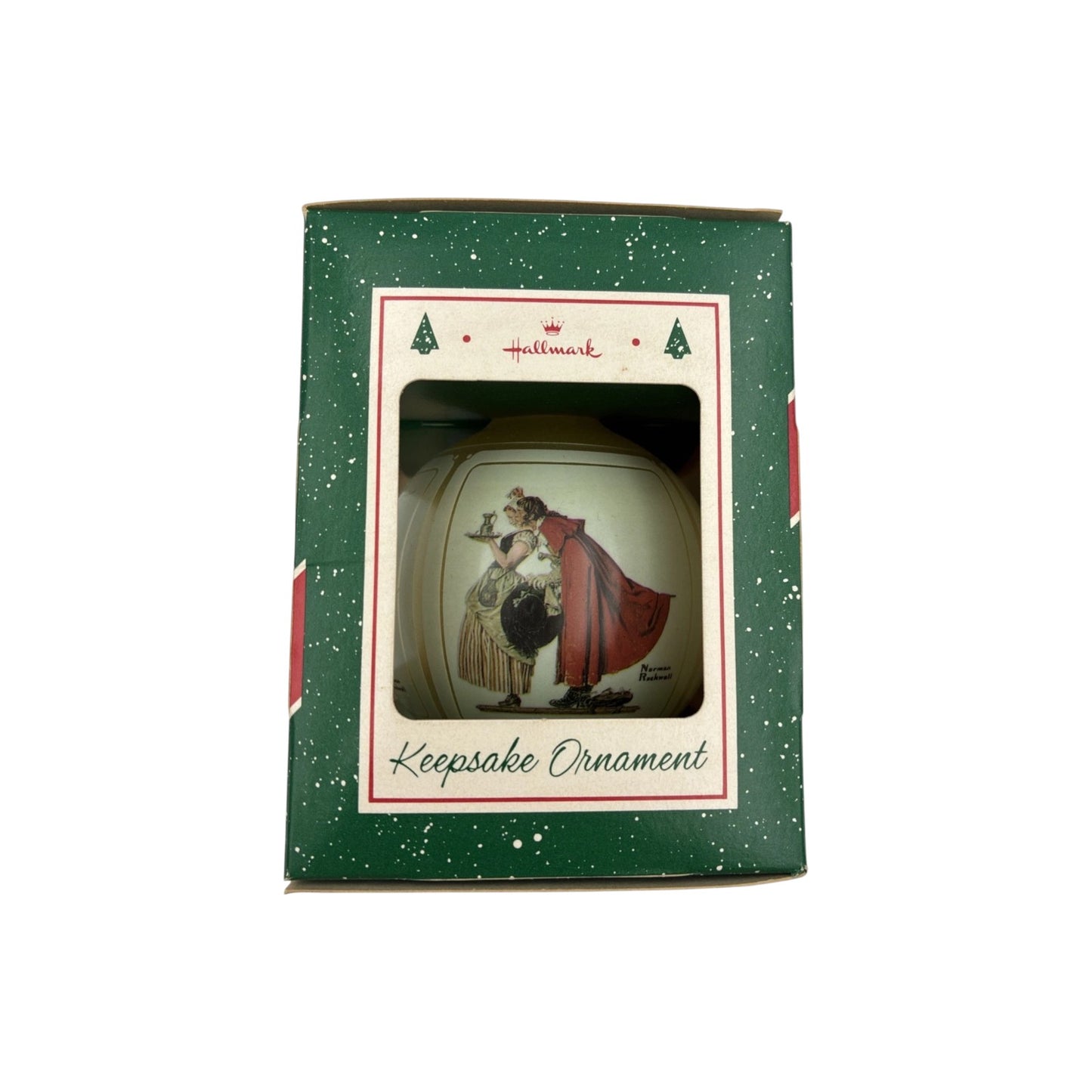 1987 Norman Rockwell Christmas Scenes (Ball)