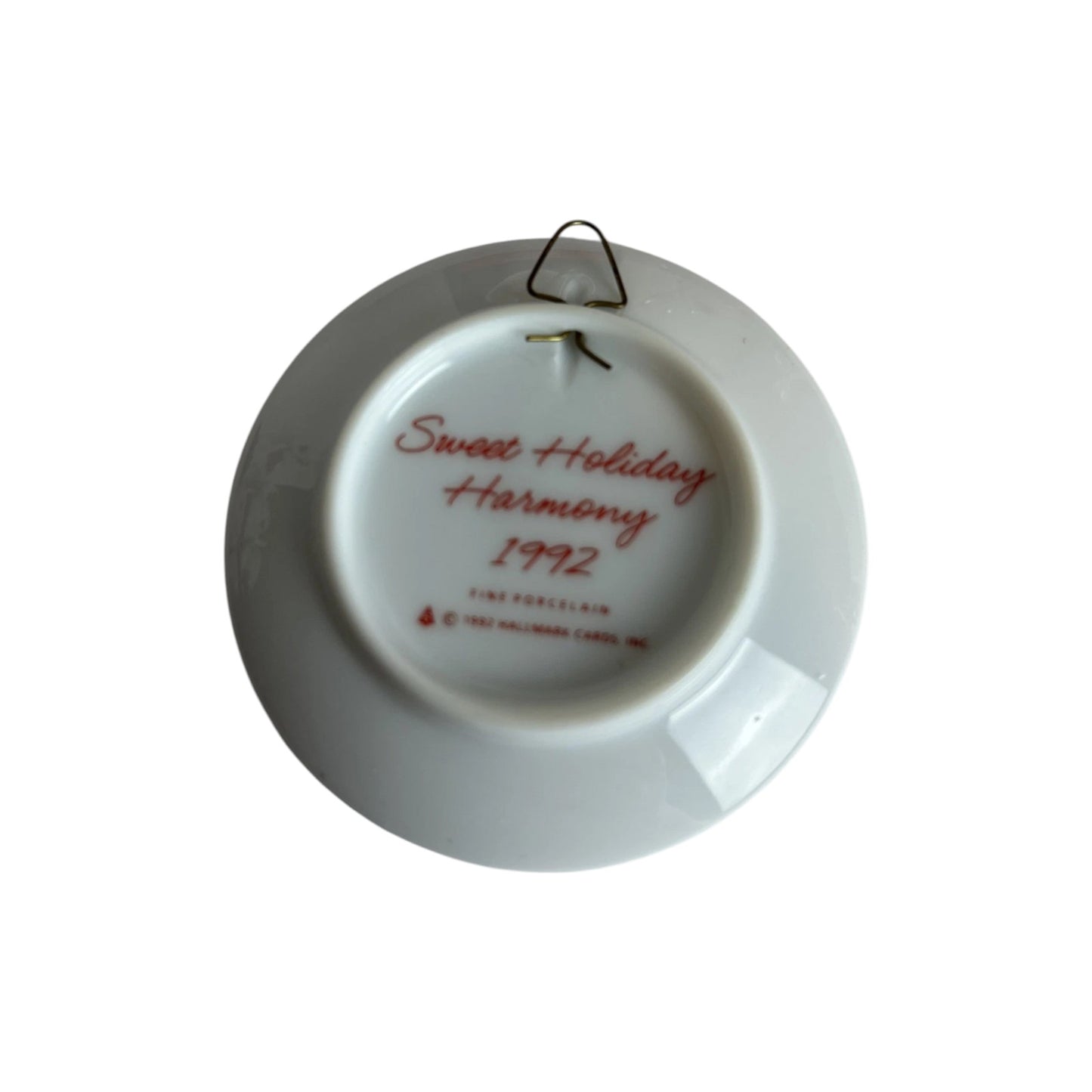 1992 Sweet Holiday Harmony (Collector's Plate)