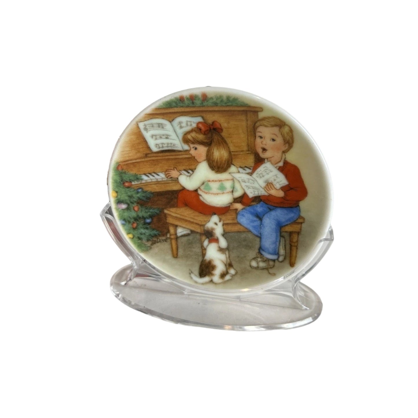 1992 Sweet Holiday Harmony (Collector's Plate)