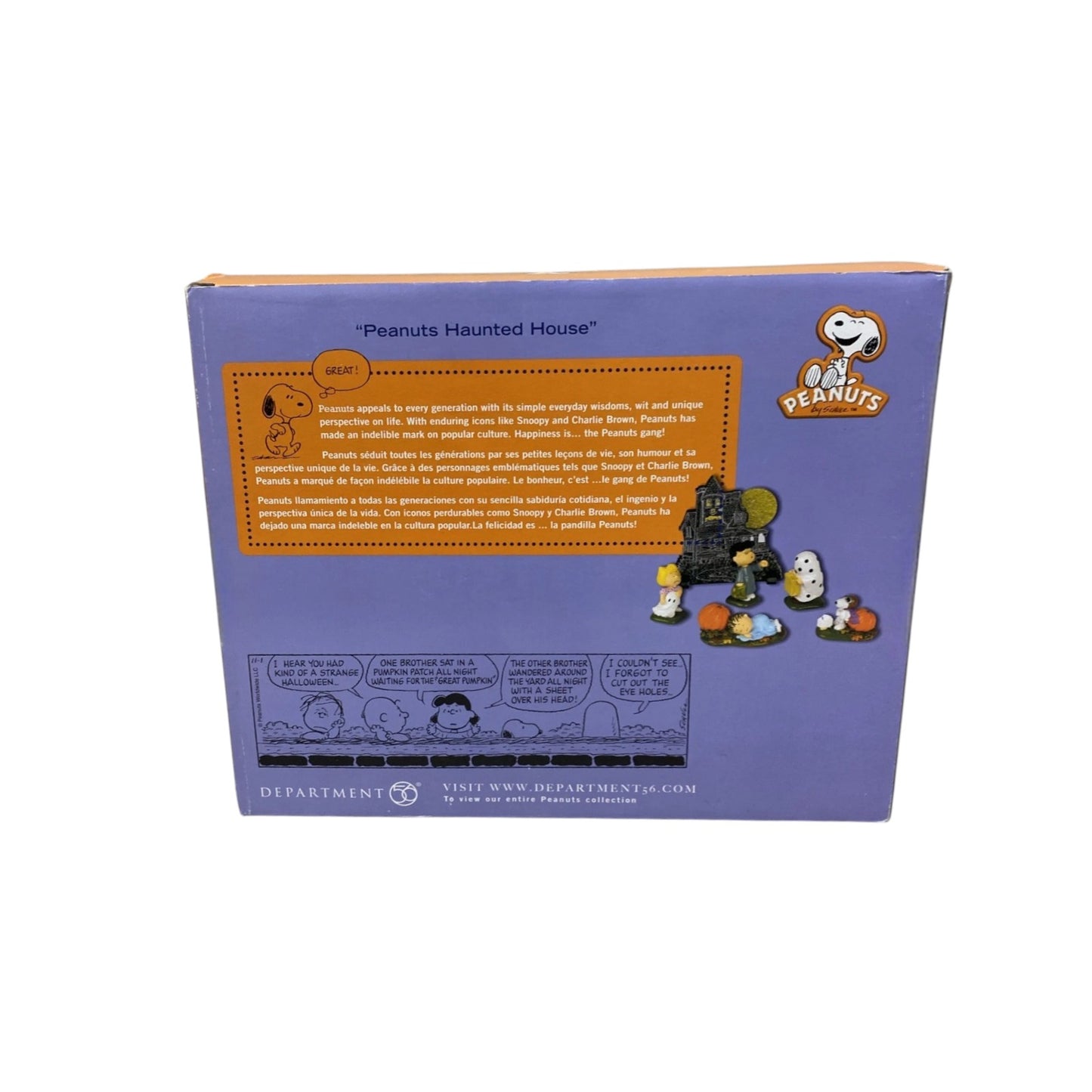 2014 Peanuts Haunted House (Peanuts Village Series)