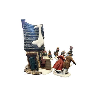 1997 Ashley Pond Skating Party (Dickens Village Series)