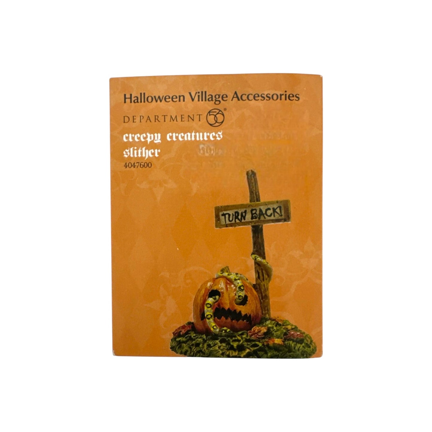 2015 Creepy Creatures Slither (Halloween Village Accessories – Department 56)