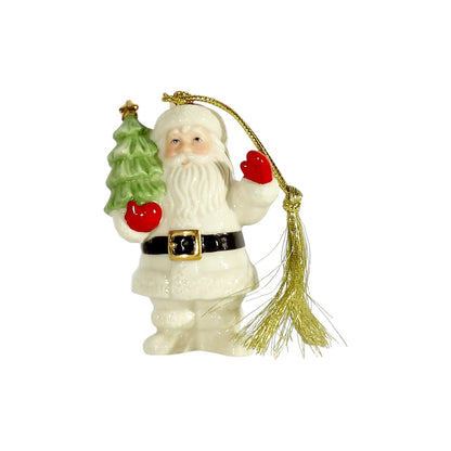 2019 Jolly Santa (Porcelain Ornament)