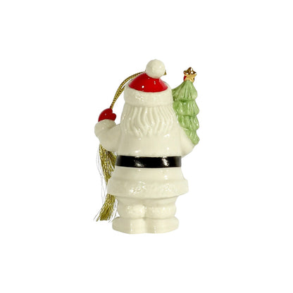 2019 Jolly Santa (Porcelain Ornament)
