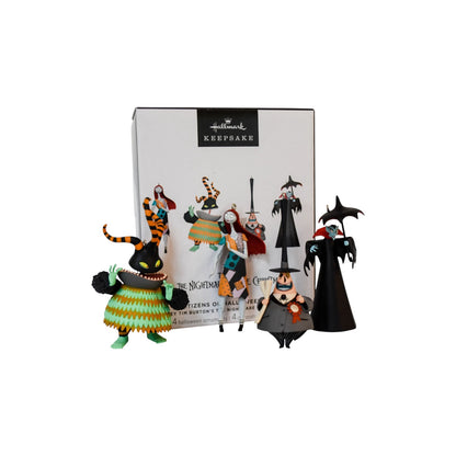 2025 Citizens of Halloween Town (Set of 4 Ornaments)