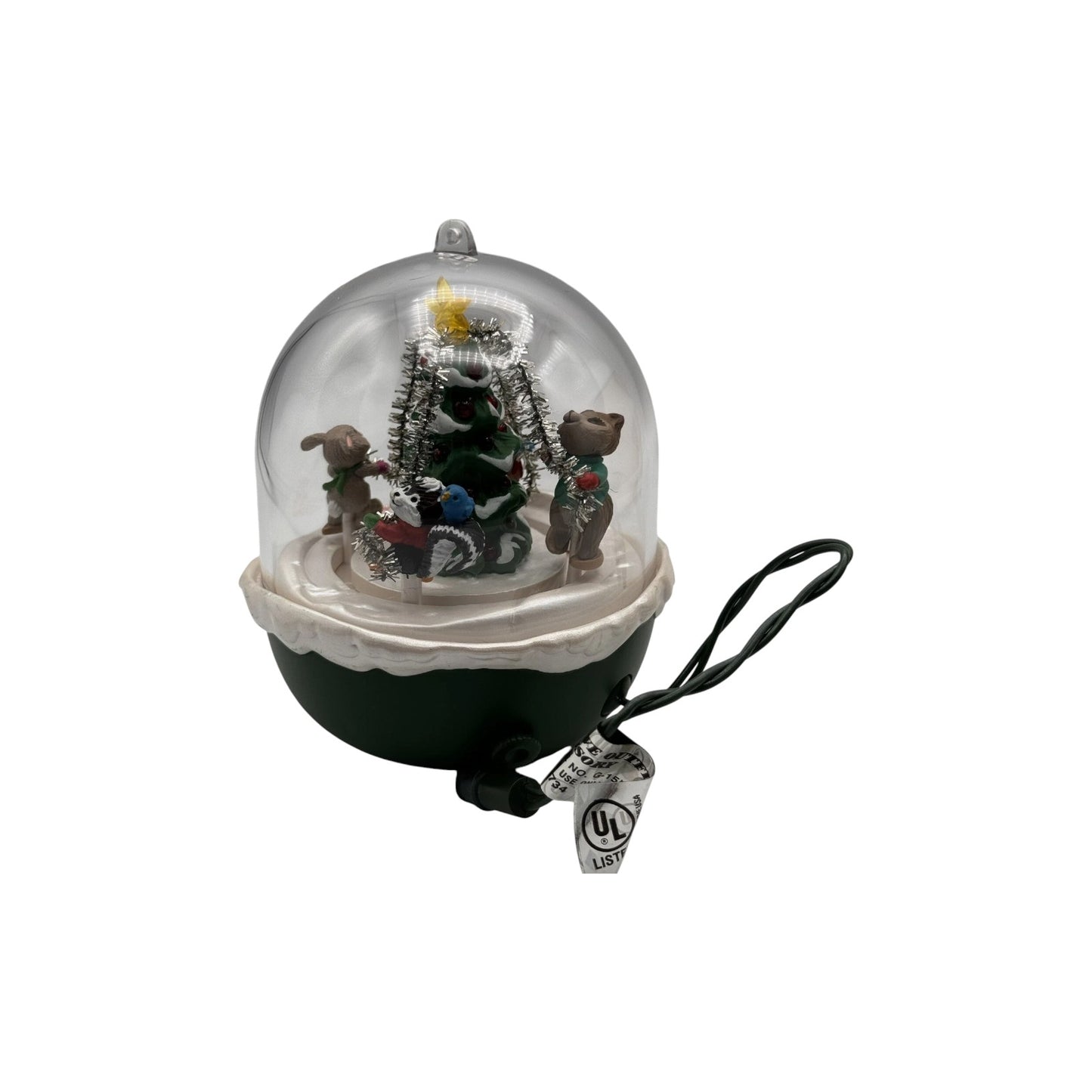 1993 Animal Decorating Christmas Tree (Forest Trolics)
