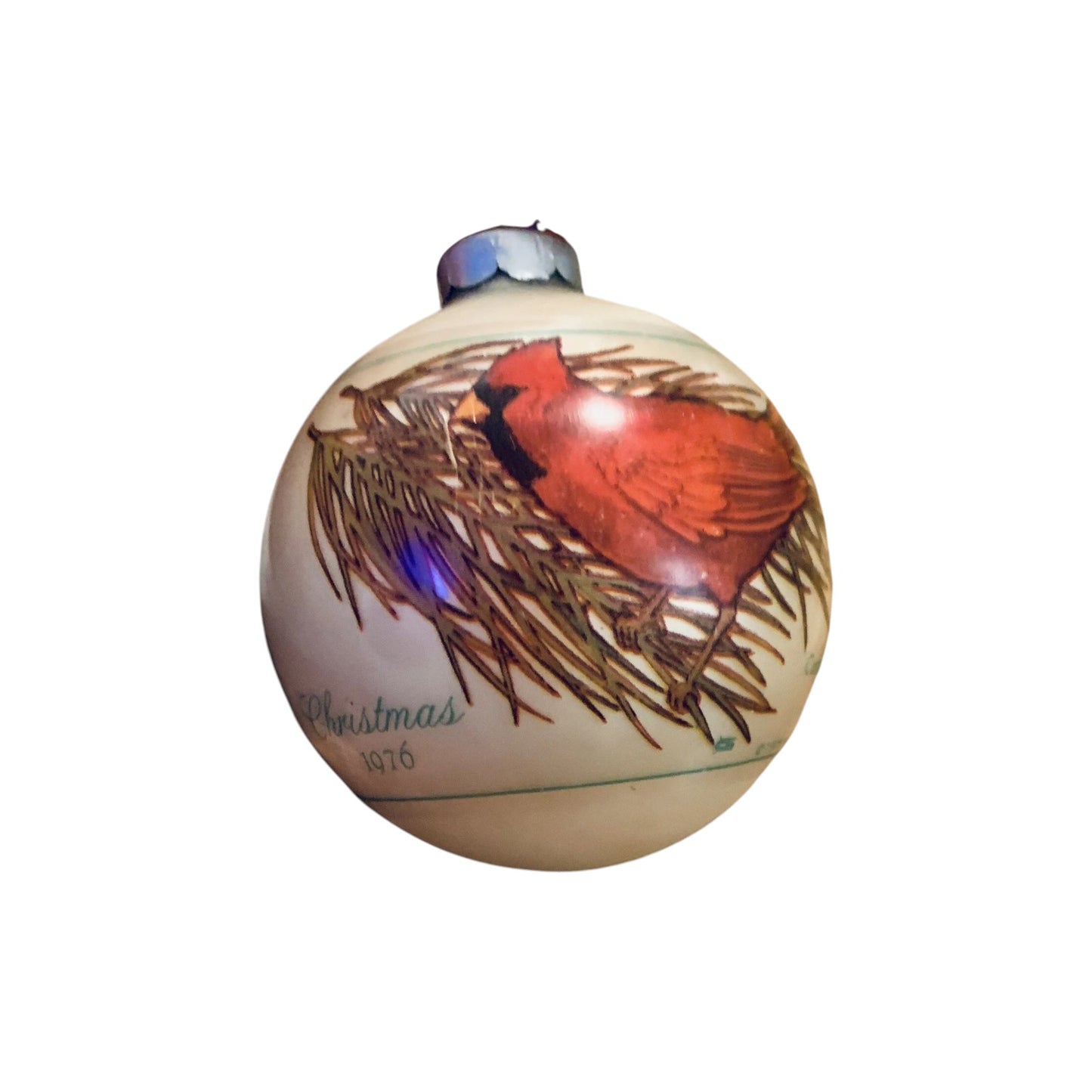 1976 Birds of Winter (Cardinal)