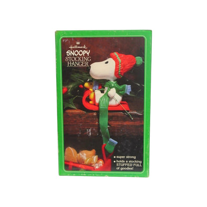 1979 Snoopy Stocking Hanger (Peanuts)