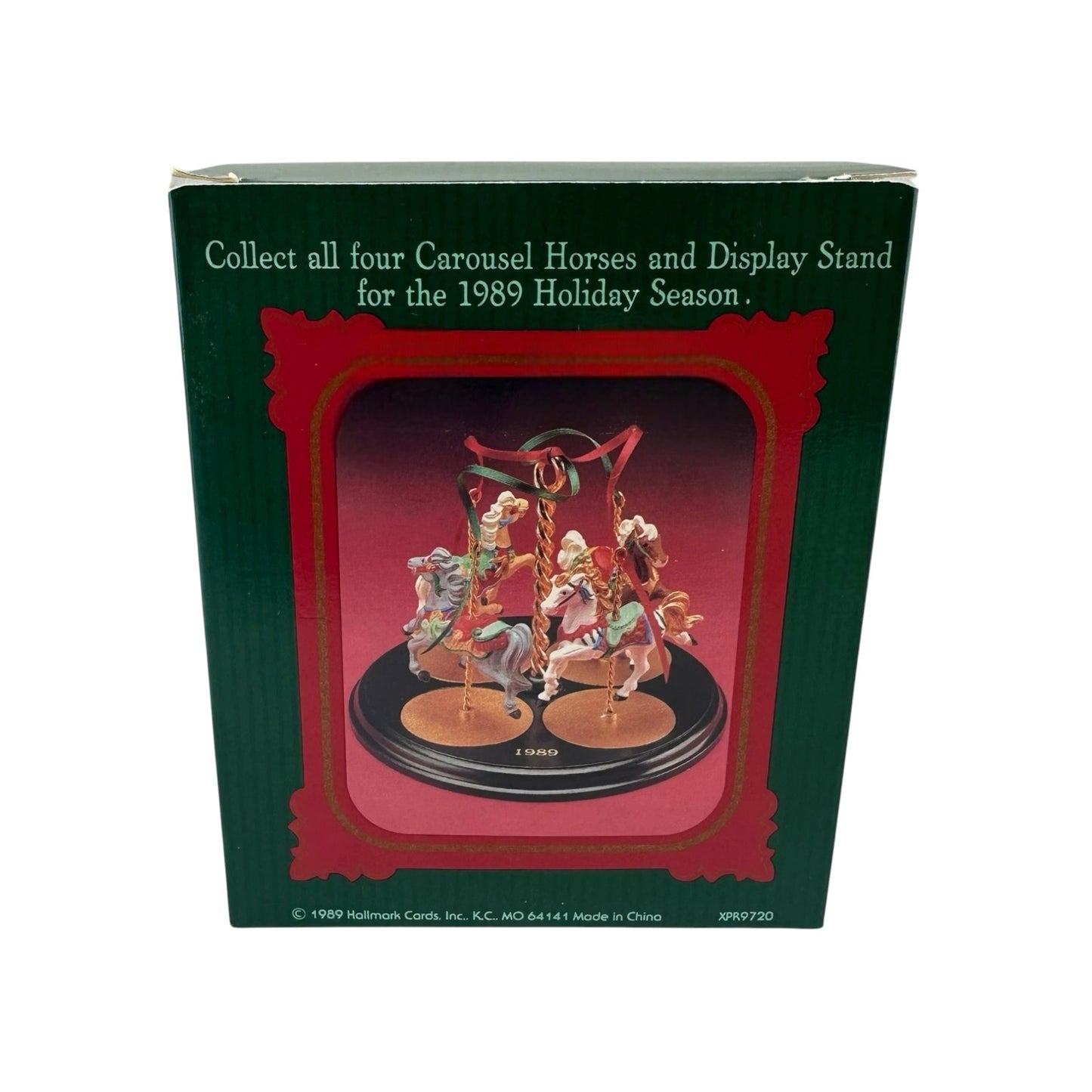 1989 Snow (Christmas Carousel Horse)